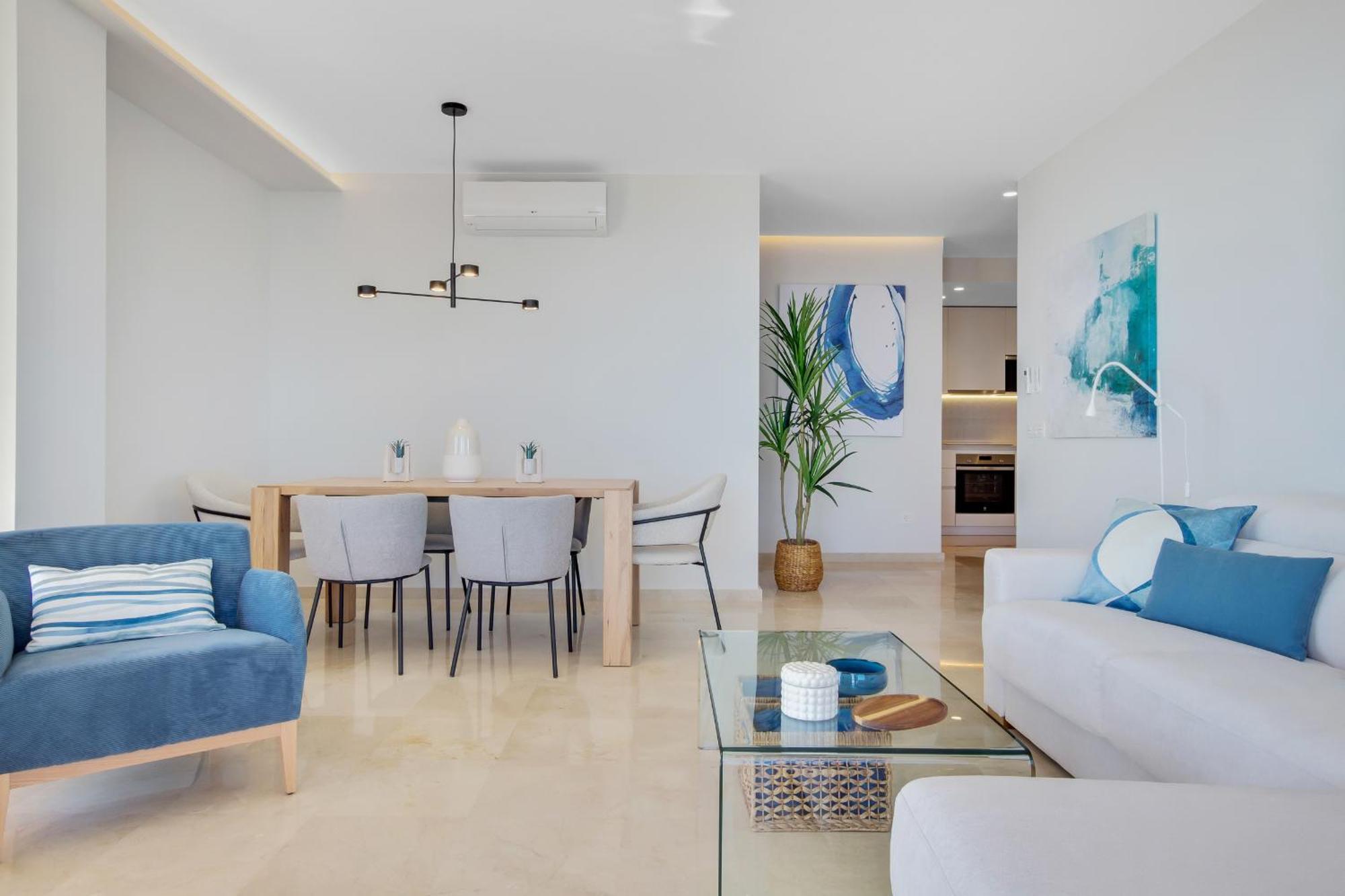 Santa Clara Modern & Exclusive Seafront Apartment 托雷莫利诺斯 外观 照片